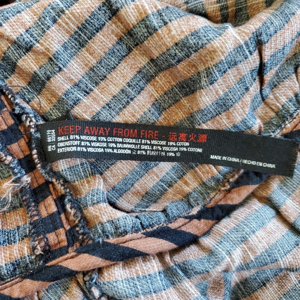 New Free People Find The Chi Striped Onesie Jumpsuit - Picture 14 of 15